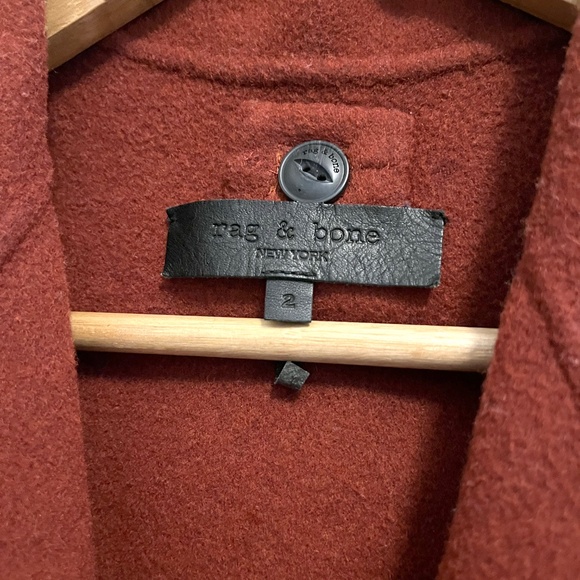 Rust Coat/Vest by rag & bone - Picture 2 of 9